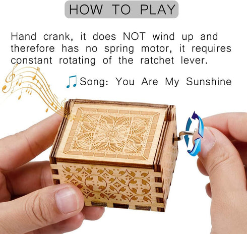 Vintage Music Box  / Mom